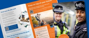 A copy of the new joiner welcome pack